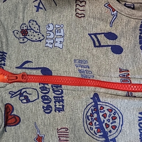 Joe Fresh, Girls, Size 2, Zippered Hoodie, Thin, Spring, Summer - Picture 2 of 5